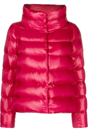 HERNO Funnel-neck quilted padded jacket