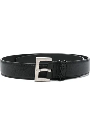 Saint Laurent Cassandre-logo belt