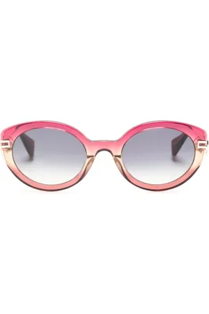 Vivienne Westwood Heart-detail oval-frame sunglasses