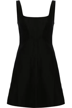Stella McCartney Square-neck corset-style minidress