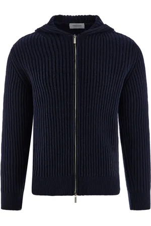 Salvatore Ferragamo Hooded wool cardigan