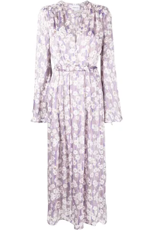 Sabina Musayev Floral-print midi dress