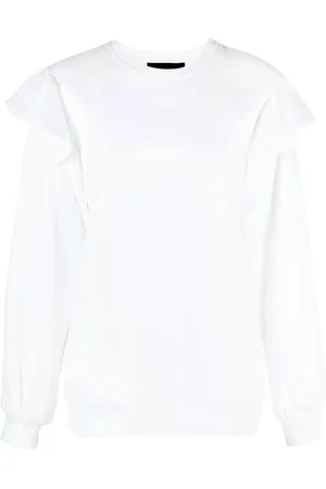 Karl Lagerfeld Ruffle-trim sweatshirt