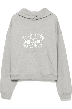 We11 Done Teddy twins hoodie