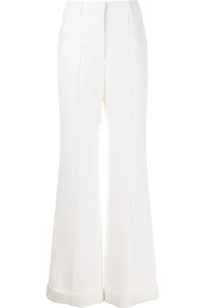 ADAM LIPPES Cuffed wide-leg trousers