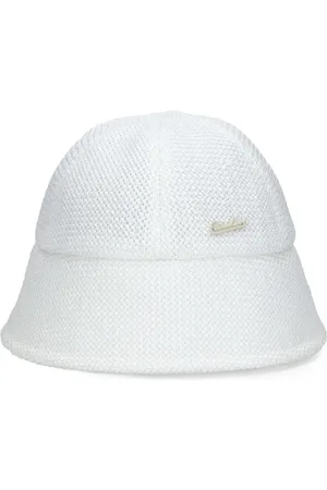 Borsalino Kori logo-appliqué bucket hat