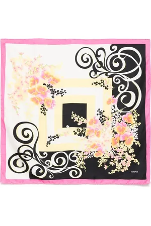 VERSACE 1990s silk scarf