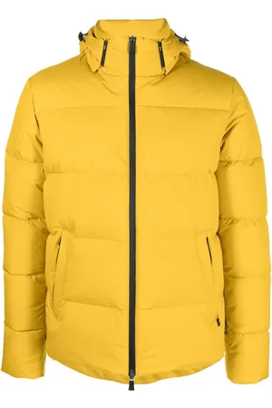 HERNO Hooded zipped padded jacket