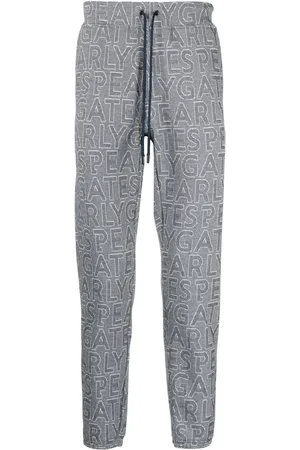 PEARLY GATES Logo-print drawstring track pants
