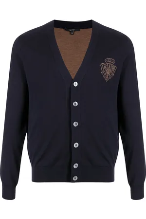Gucci Crest v-neck cardigan