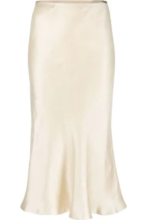 Maison Margiela Flared-hem midi skirt