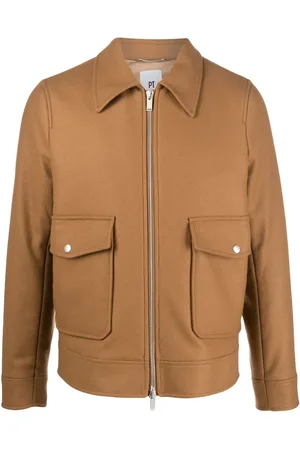 PT Torino Zipped long-sleeved shirt jacket