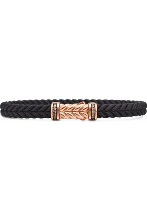 David Yurman 18kt rose gold Chevron bracelet (6mm)