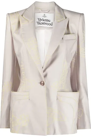 Vivienne Westwood Orb-print wool blazer