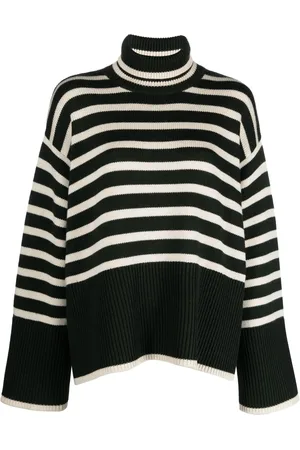 Totême Striped wool-cotton jumper