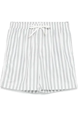 ELEVENTY Striped swim shorts