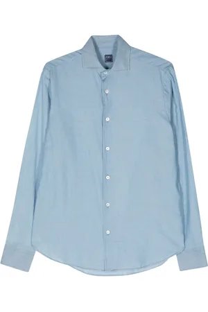 FEDELI Classic-collar cotton shirt