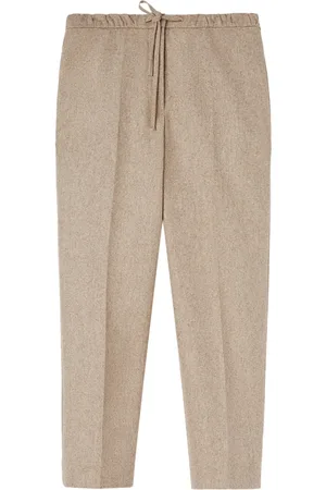 Jil Sander Drawstring wool trousers