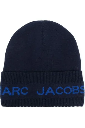 Marc Jacobs Logo-print knitted beanie hat