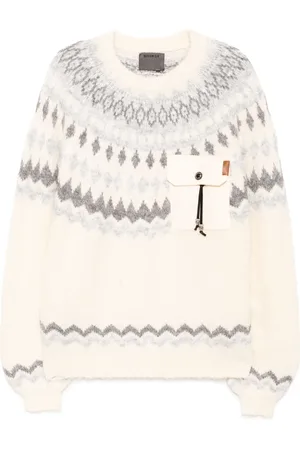 Musium Div. Pattern-jacquard jumper