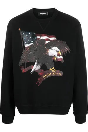 Dsquared2 Graphic-print cotton sweatshirt