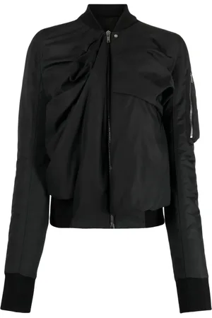 Rick Owens Ripple draped bomber jacket