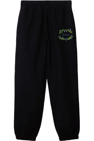 Burberry Logo-embroidered track pants