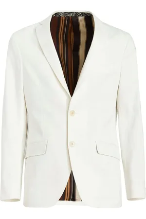 Etro Patterned-jacquard single-breasted blazer