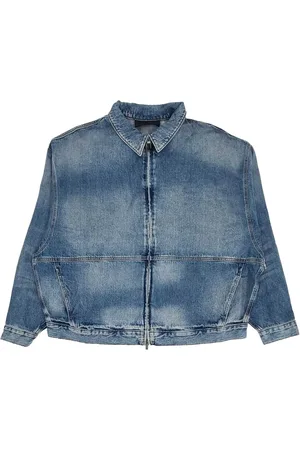 FEAR OF GOD Cotton front zip denim jacket