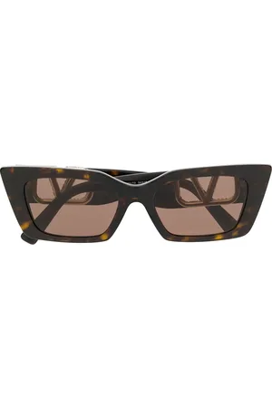 VALENTINO GARAVANI Rectangular VLOGO frame sunglasses