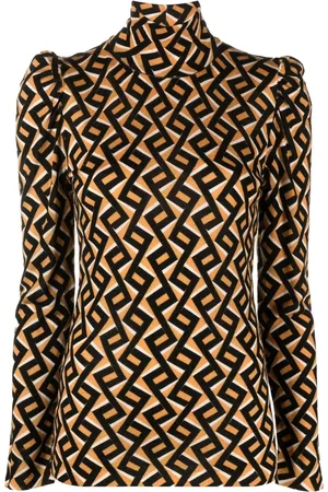 Diane von Furstenberg Zigzag wool jumper