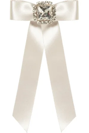Jennifer Behr Zora silk bow barrette