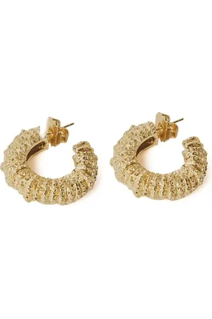 Paola Sighinolfi Amulet golden earrings