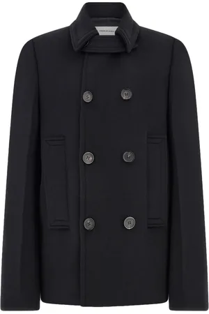 Salvatore Ferragamo Virgin wool-blend peacoat