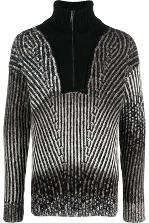 Dondup Zip-fastening wool-blend jumper