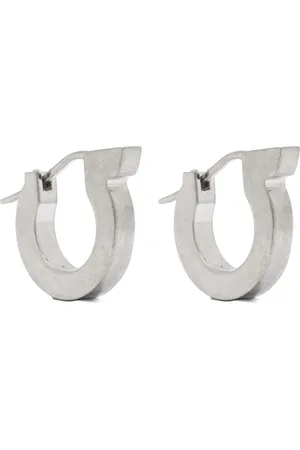 Salvatore Ferragamo Gancini-shaped earrings