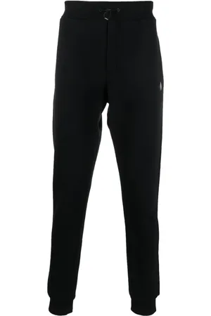 Philipp Plein Logo-patch cotton track pants