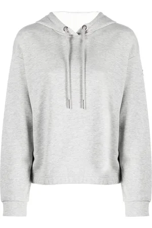 Moncler Logo-patch cotton hoodie
