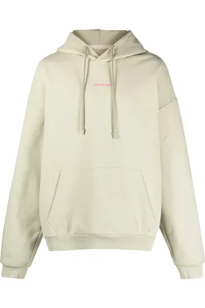 Monochrome Logo-embossed hoodie