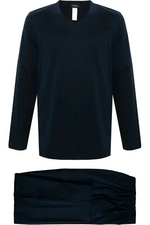 Hanro Longsleeved cotton pyjamas