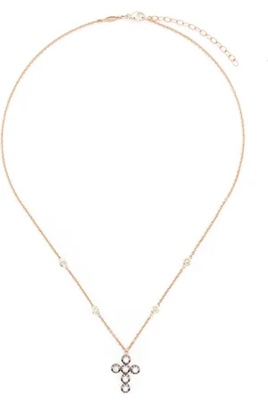 JACQUIE AICHE 14kt yellow Sophia diamond pendant necklace