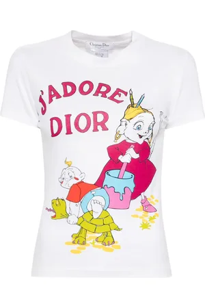 Dior 2002 graphic-print T-shirt
