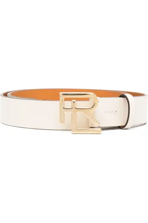 Ralph Lauren Logo-buckle leather belt