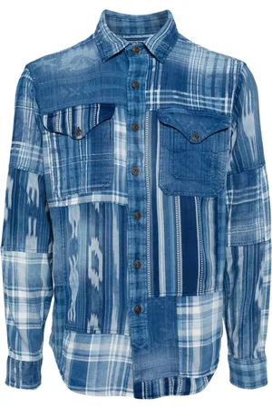 Ralph Lauren Patchwork long-sleeve shirt