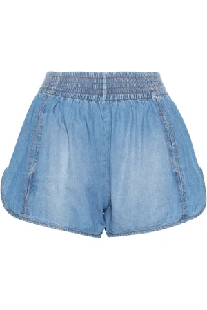ERMANNO SCERVINO Chambray mini shorts