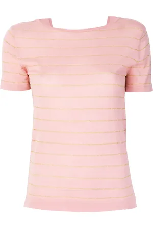 Cashmere In Love Cashmere Carly lurex knitted top
