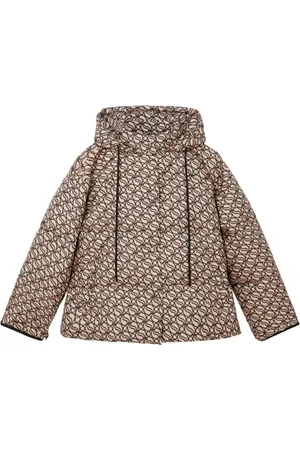 Stella McCartney S-Wave hooded puffer jacket