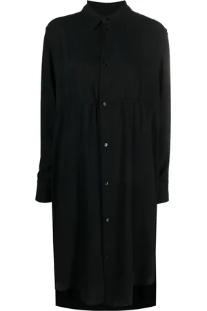 Maison Margiela Drawstring-waist shirt dress