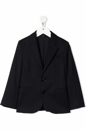 Emporio Armani Virgin-wool single-breasted blazer
