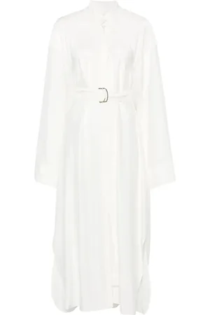 Calcaterra Belted maxi dress